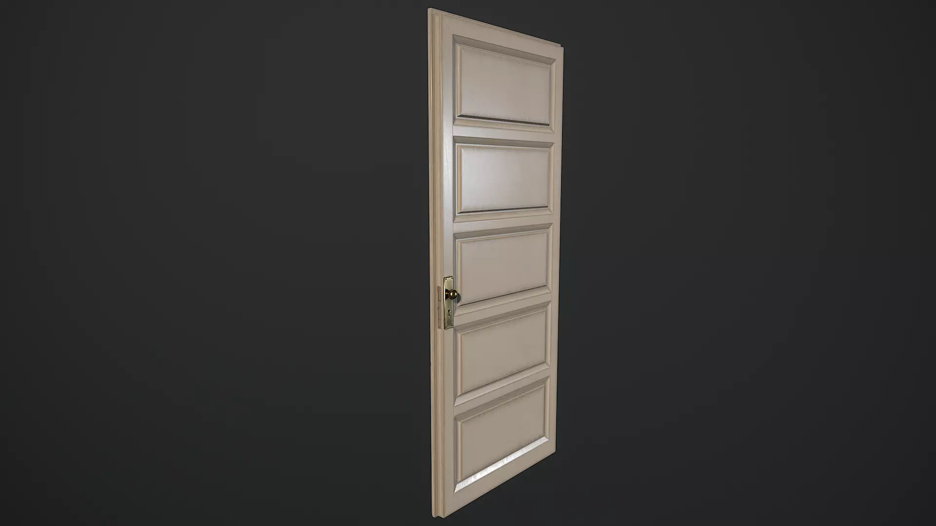 Low-Poly Horror Living Room Pack Low-poly 3D model_23