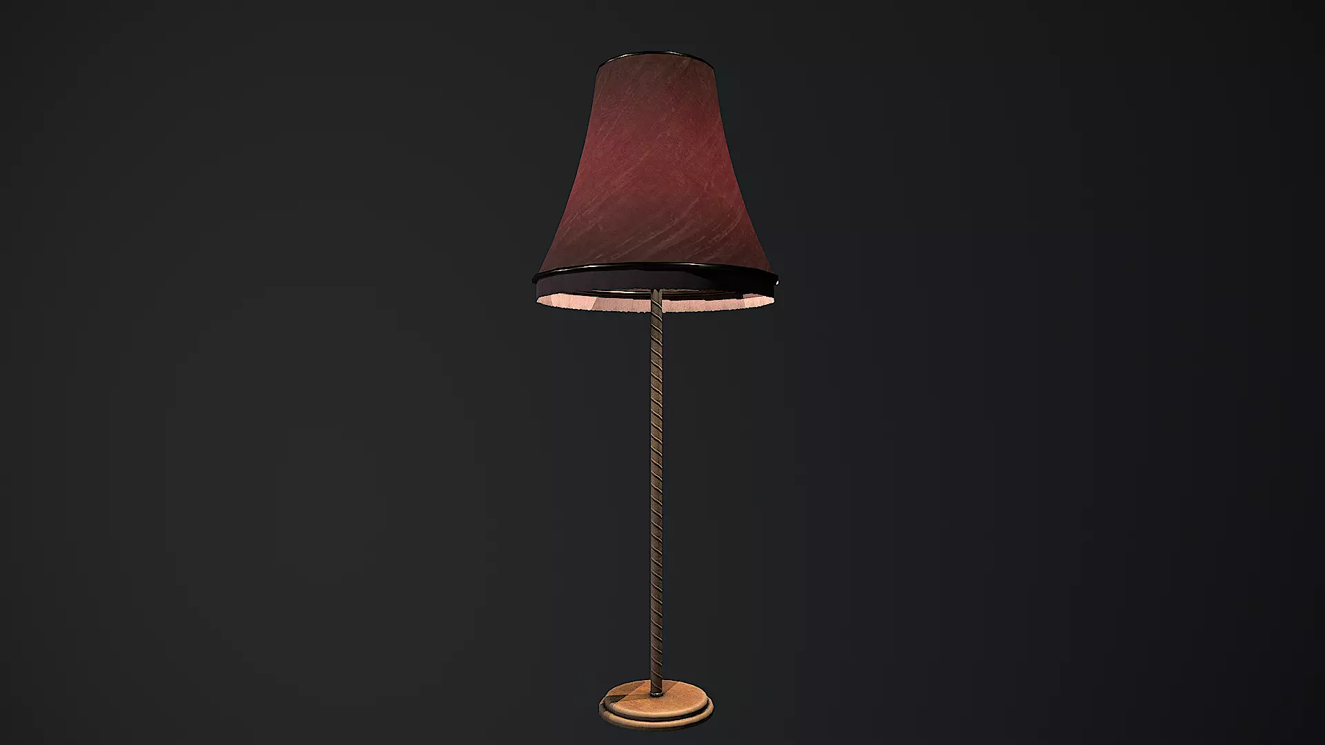 Low-Poly Horror Living Room Pack Low-poly 3D model_28