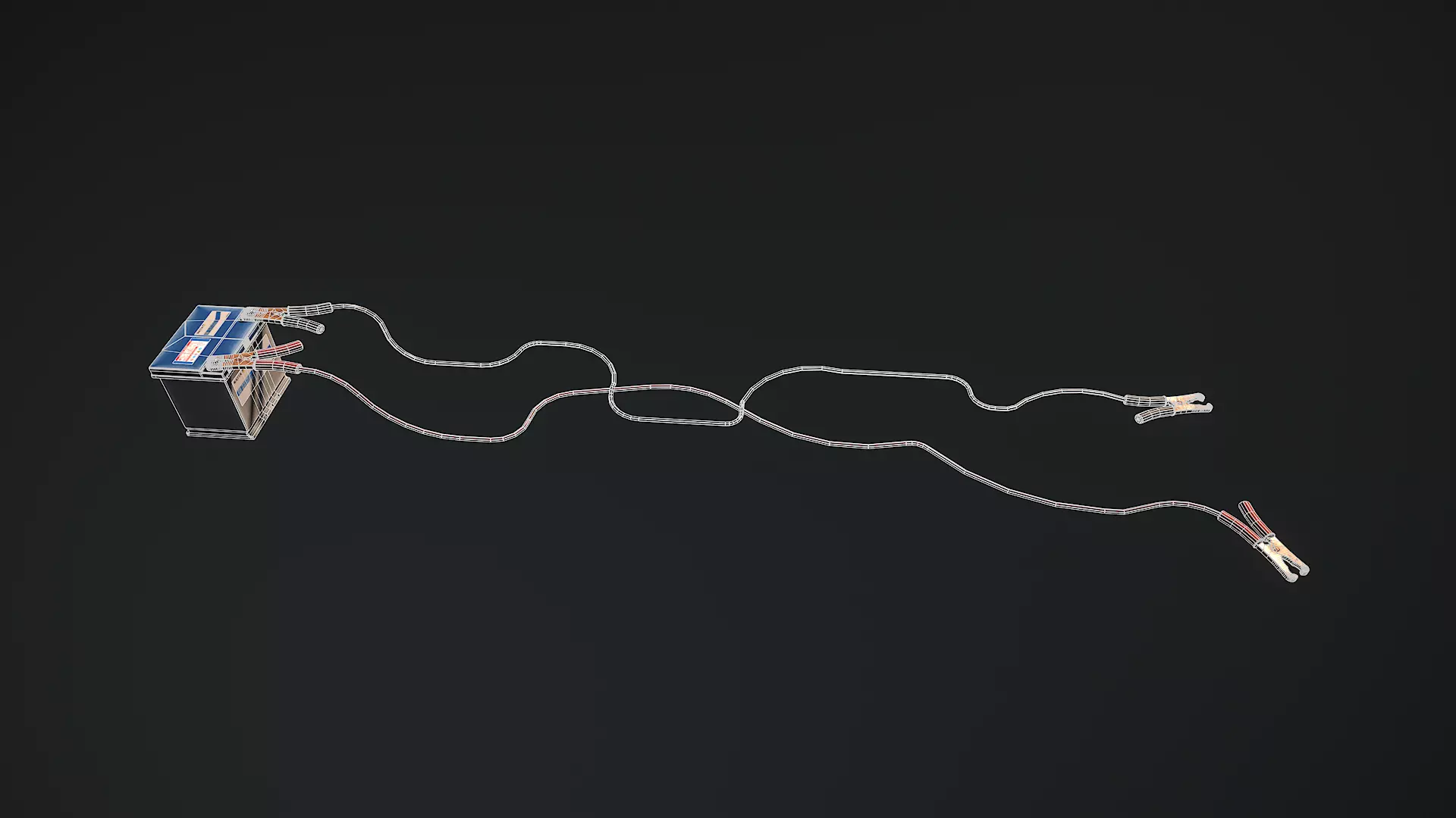 Low-Poly Horror Living Room Pack Low-poly 3D model_11