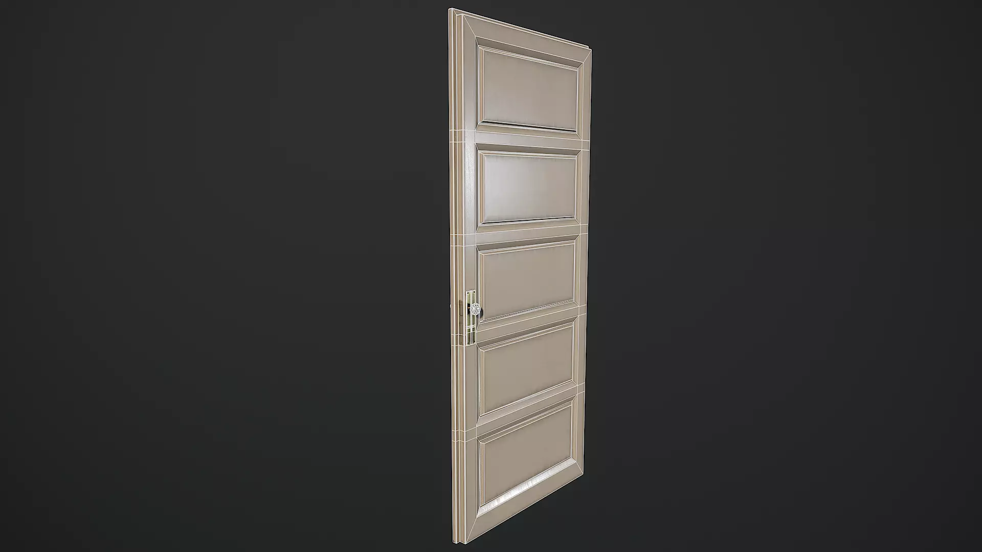 Low-Poly Horror Living Room Pack Low-poly 3D model_24