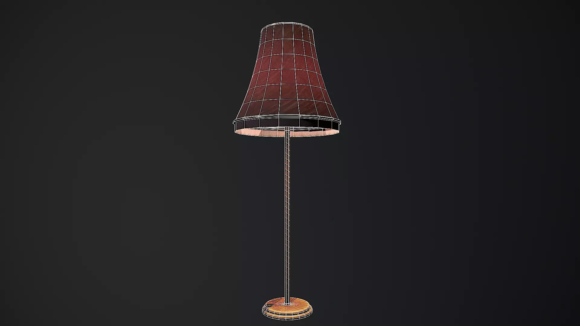 Low-Poly Horror Living Room Pack Low-poly 3D model_29