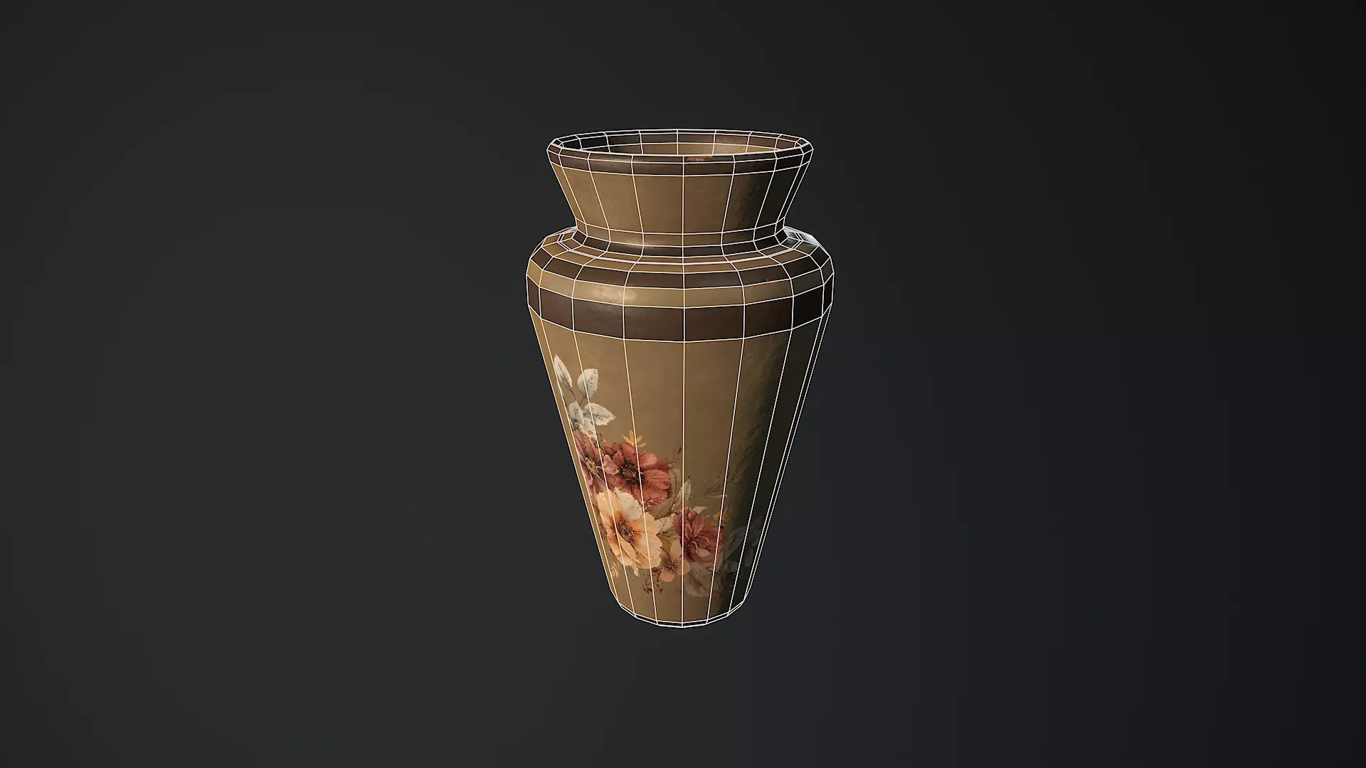 Low-Poly Horror Living Room Pack Low-poly 3D model_65