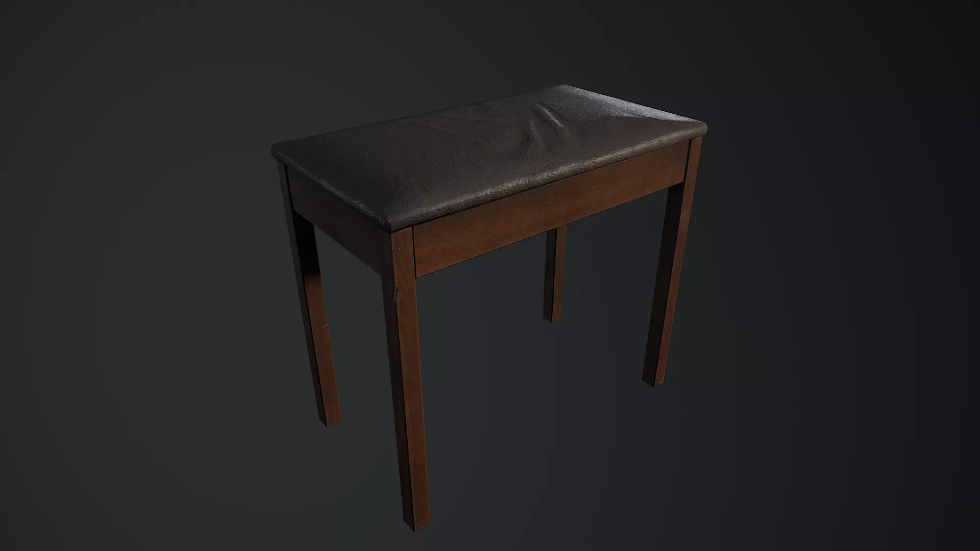 Low-Poly Horror Living Room Pack Low-poly 3D model_42