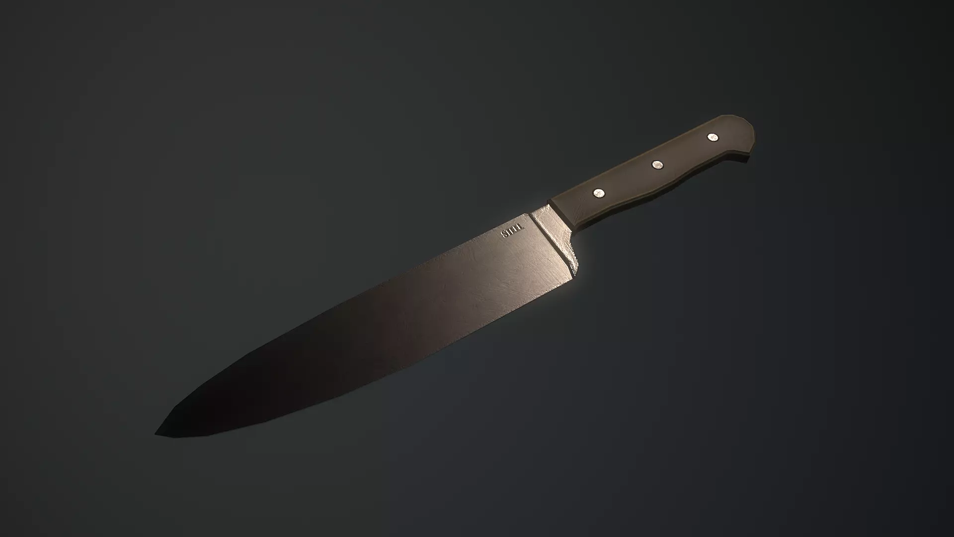 Low-Poly Horror Living Room Pack Low-poly 3D model_30