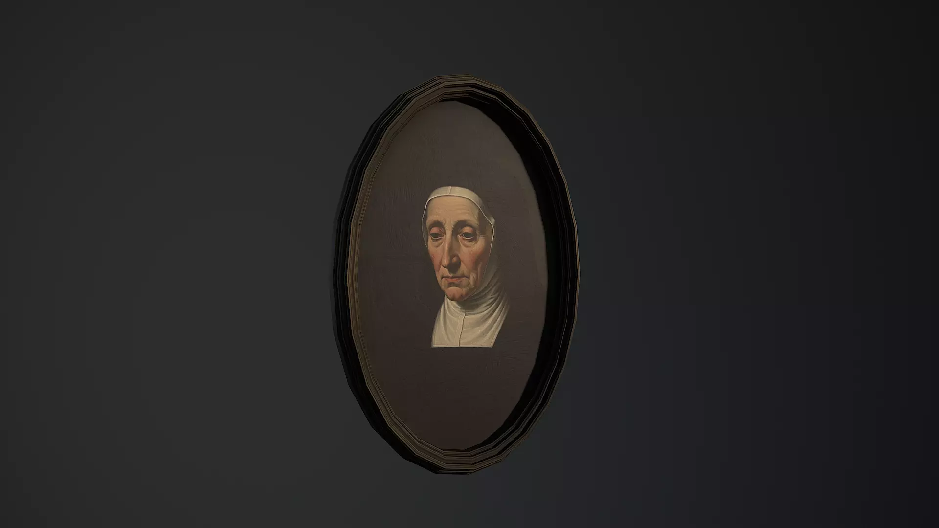 Low-Poly Horror Living Room Pack Low-poly 3D model_38