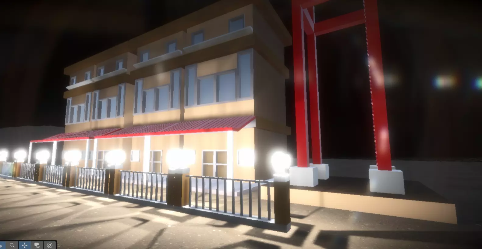  Modular Pack Low Poly Low-poly 3D model_4