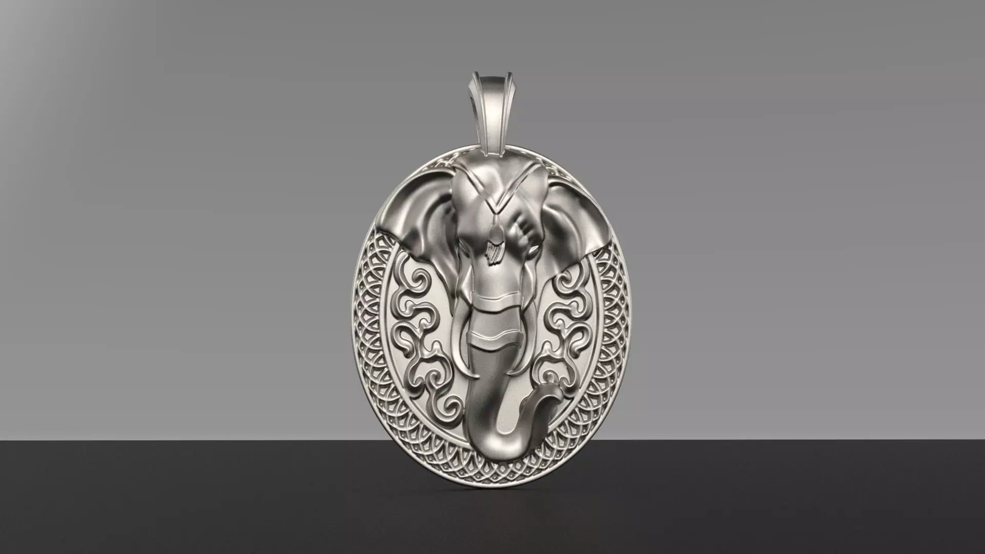 The Gardian Elephent Pendent 3D print model