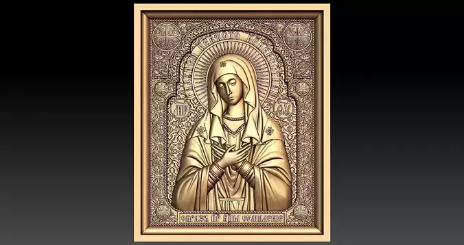 virgin marry pendant 1