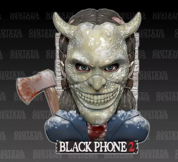 Black Phone 2 The Grabber v1 3D print model_0