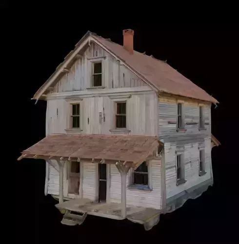 Abandoned Wooden House