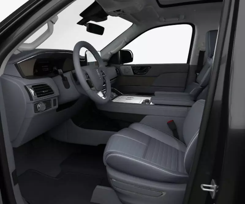  Lincoln Navigator Black Label with HQ interior 2017 3D model_9