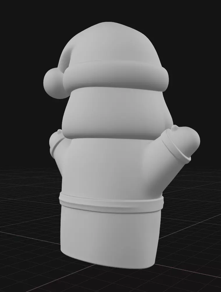 Santa Claus 3D print model_2