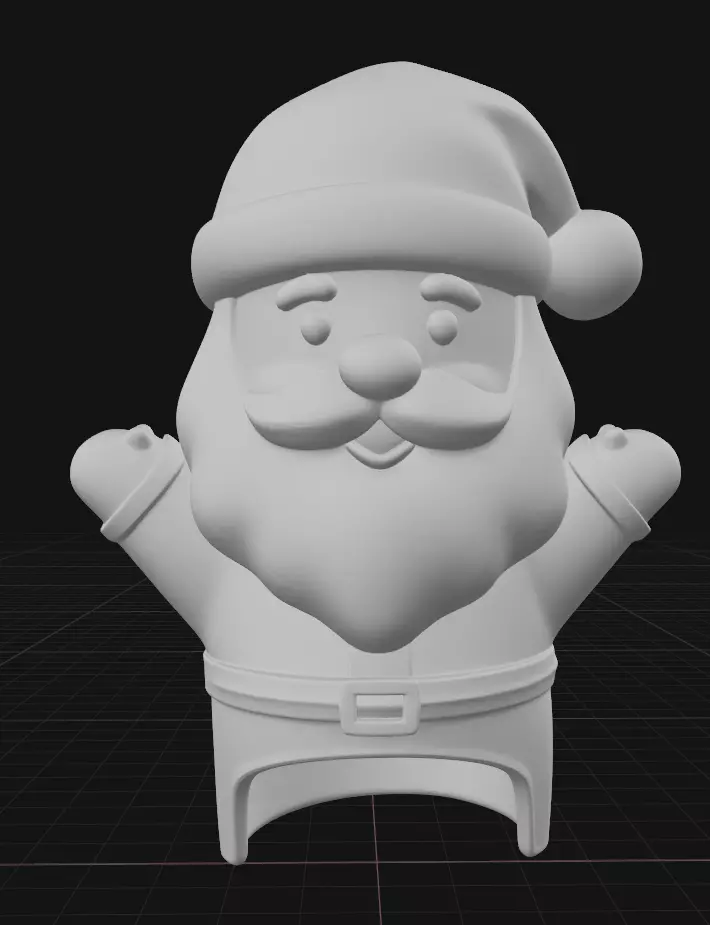 Santa Claus 3D print model_1