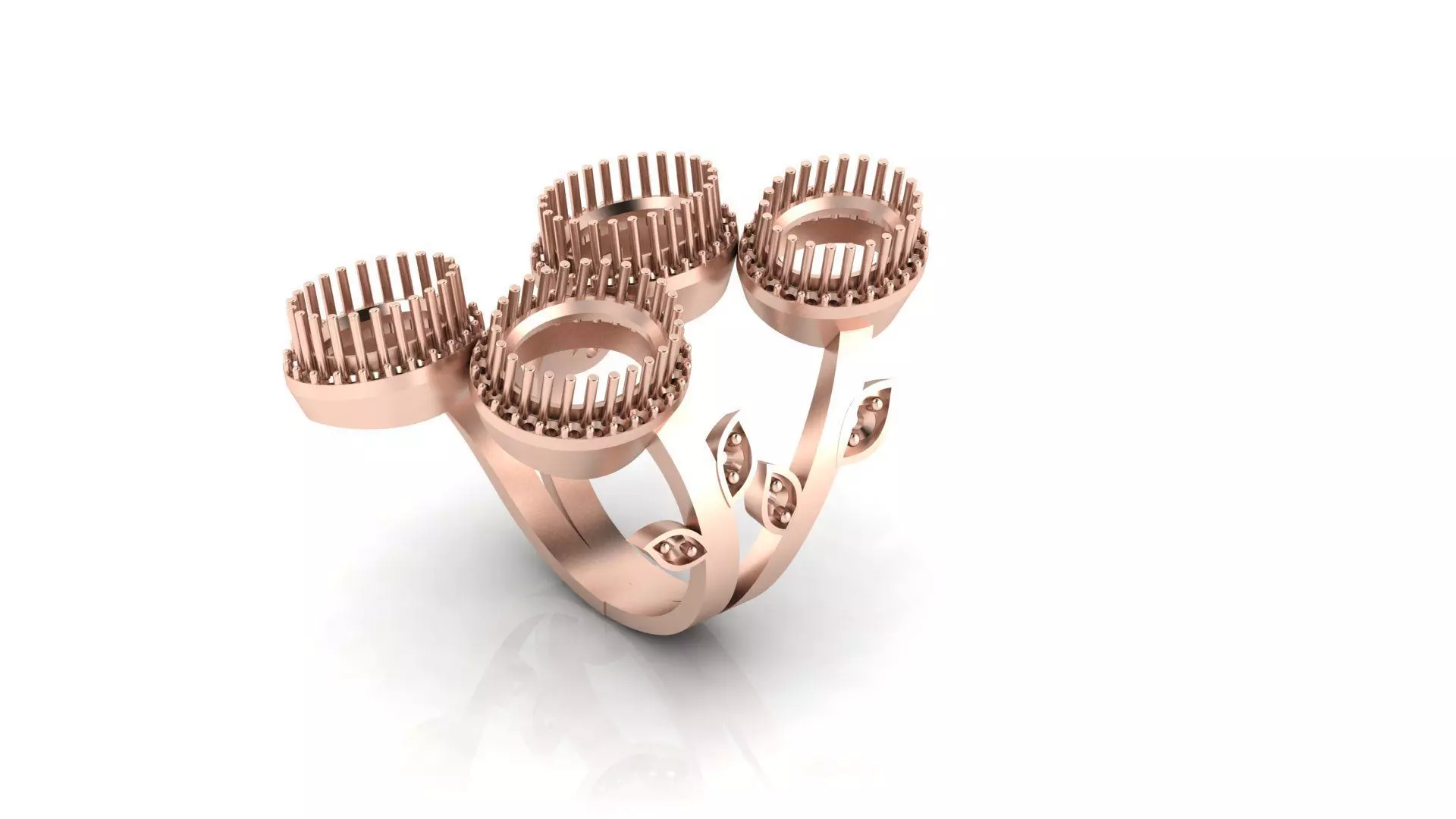 oval bypass jewelry ring free Free 3D print model