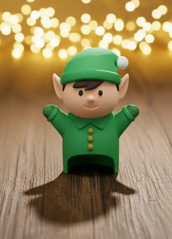 Green Elf 3D print model_0