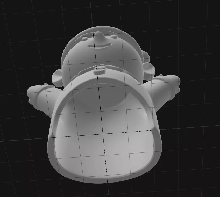 Green Elf 3D print model_3