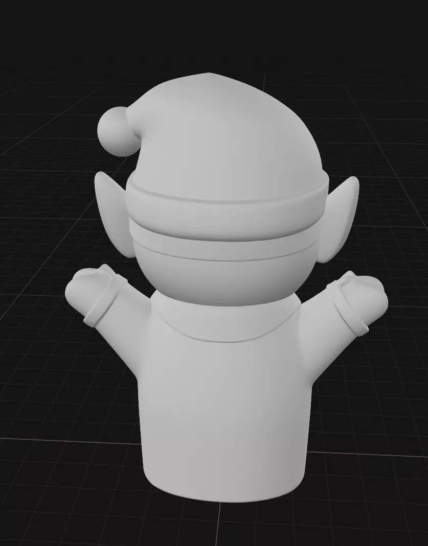 Green Elf 3D print model_4