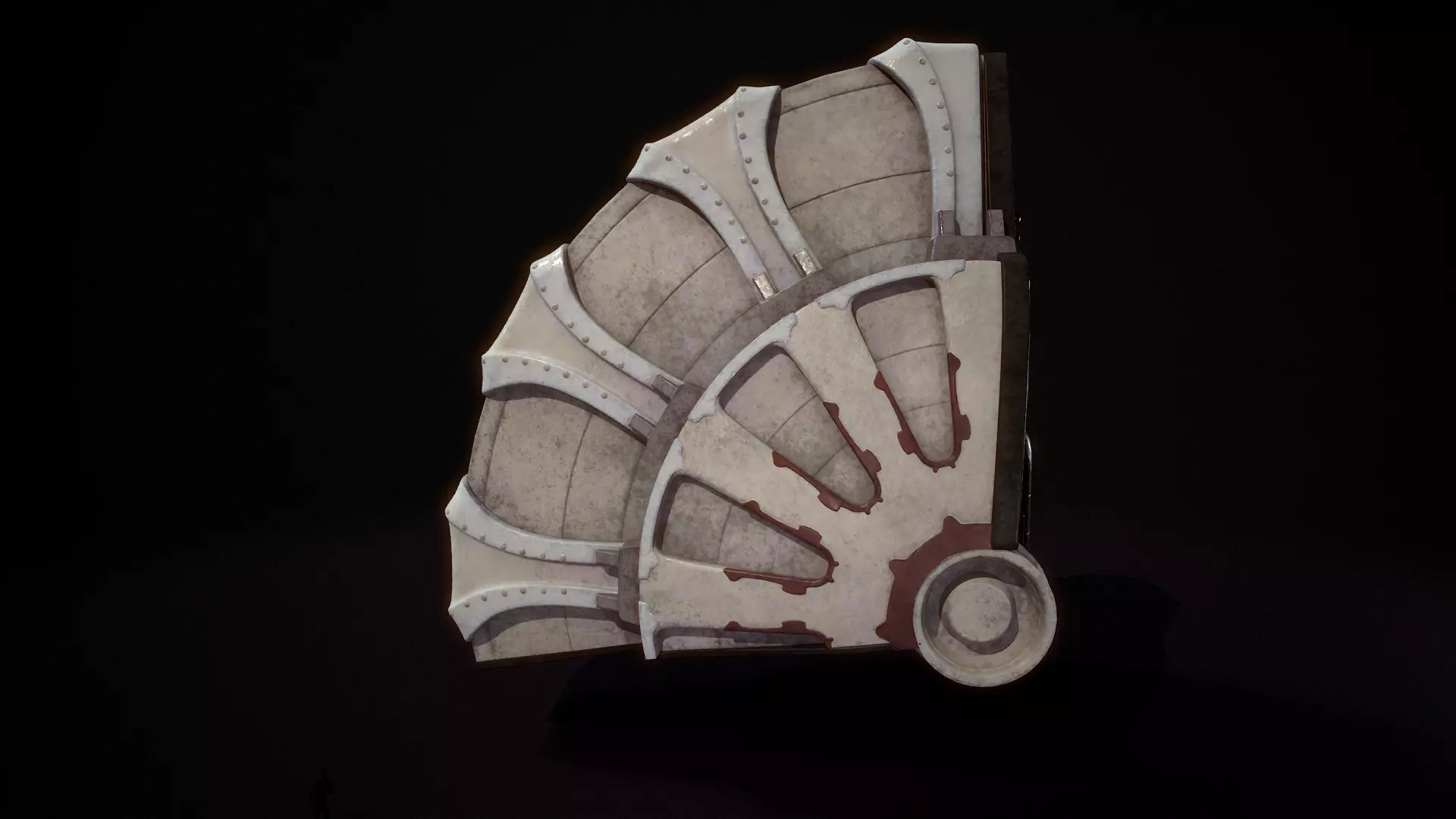 building 10 Low-poly 3D model_2