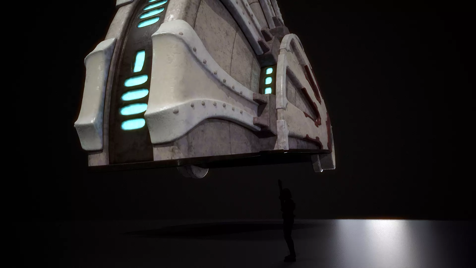 building 10 Low-poly 3D model_5