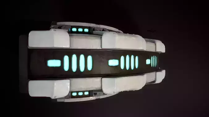 building 10 Low-poly 3D model 5