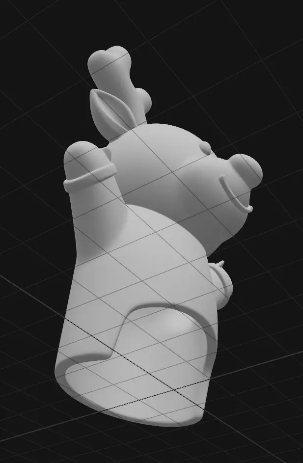 Reindeer 3D print model_3