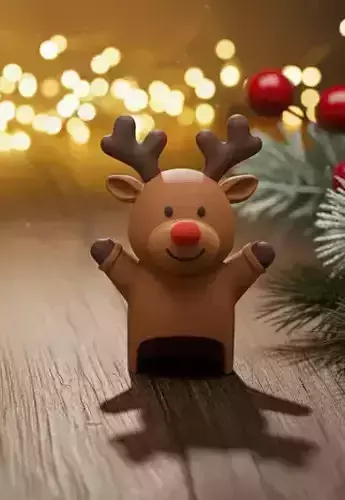 Reindeer 3D print model