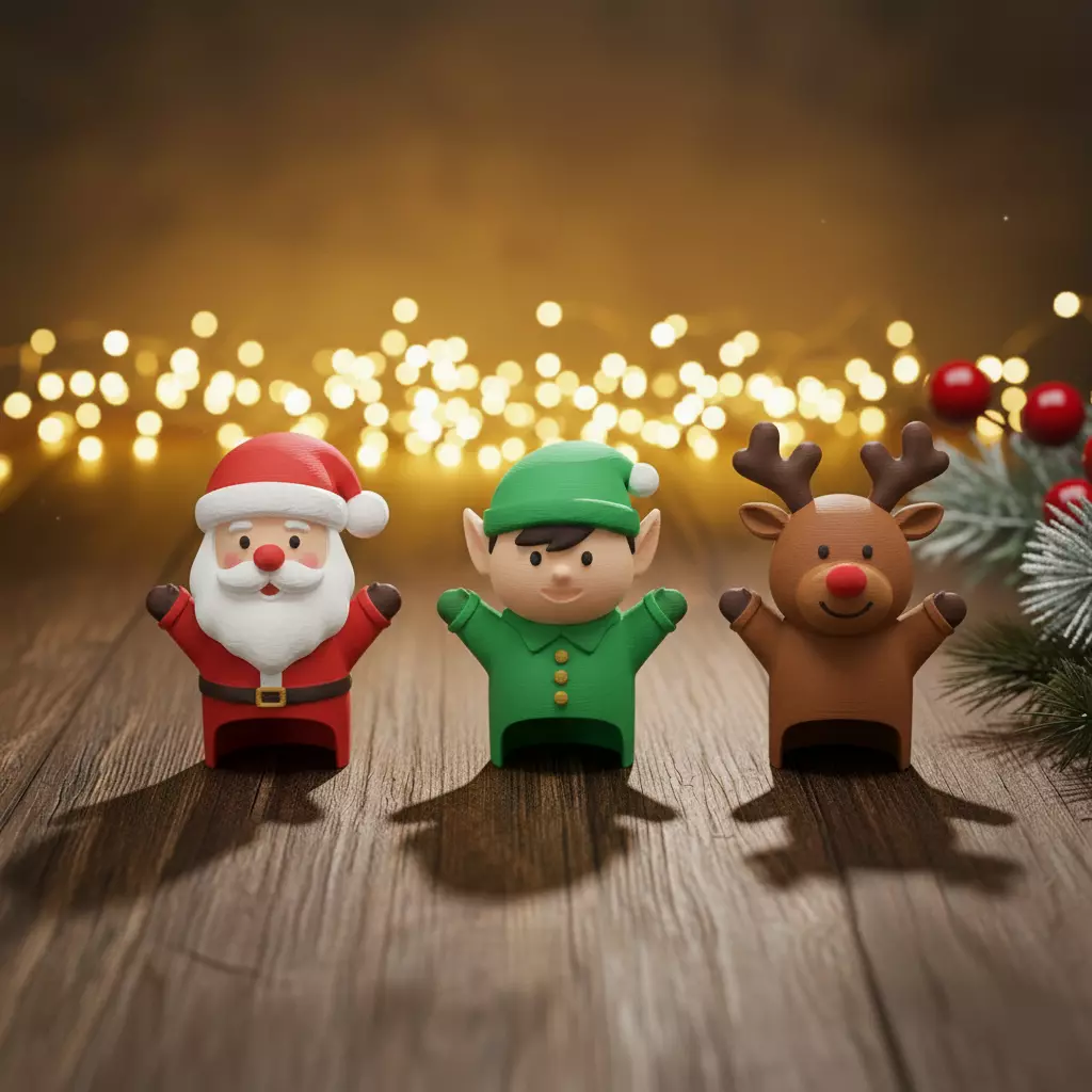 Christmas Figurines  3D print model_0