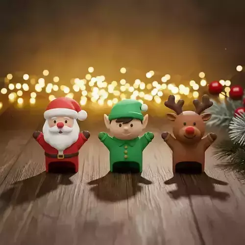 Christmas Figurines  3D print model