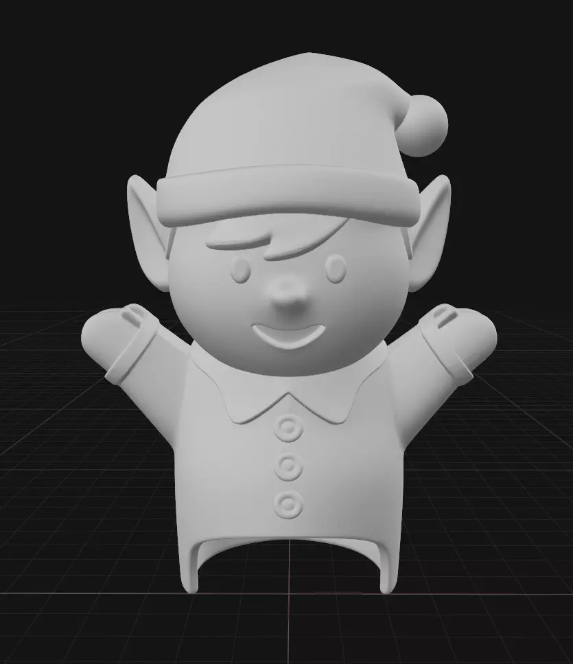 Christmas Figurines  3D print model_2