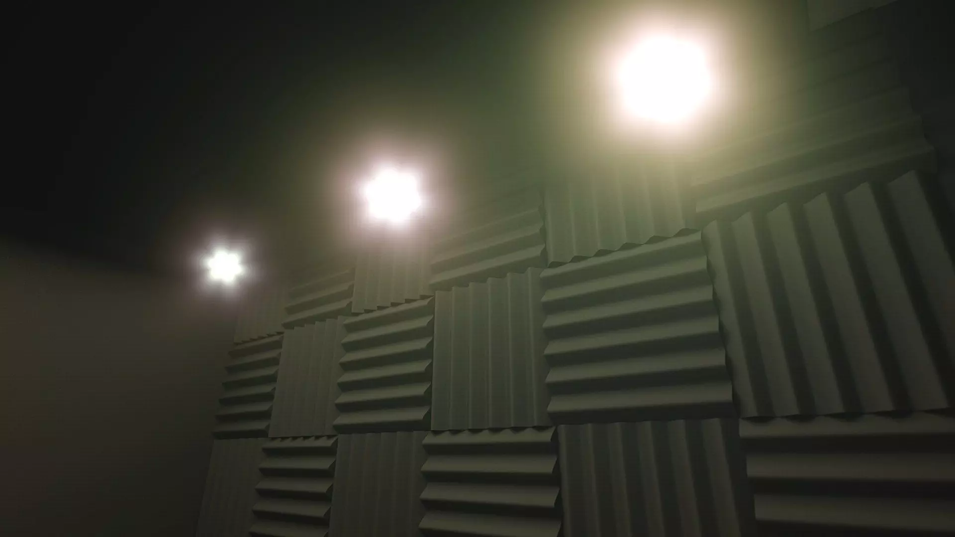 Soundproof Acoustic Foam Wall 3D model_2