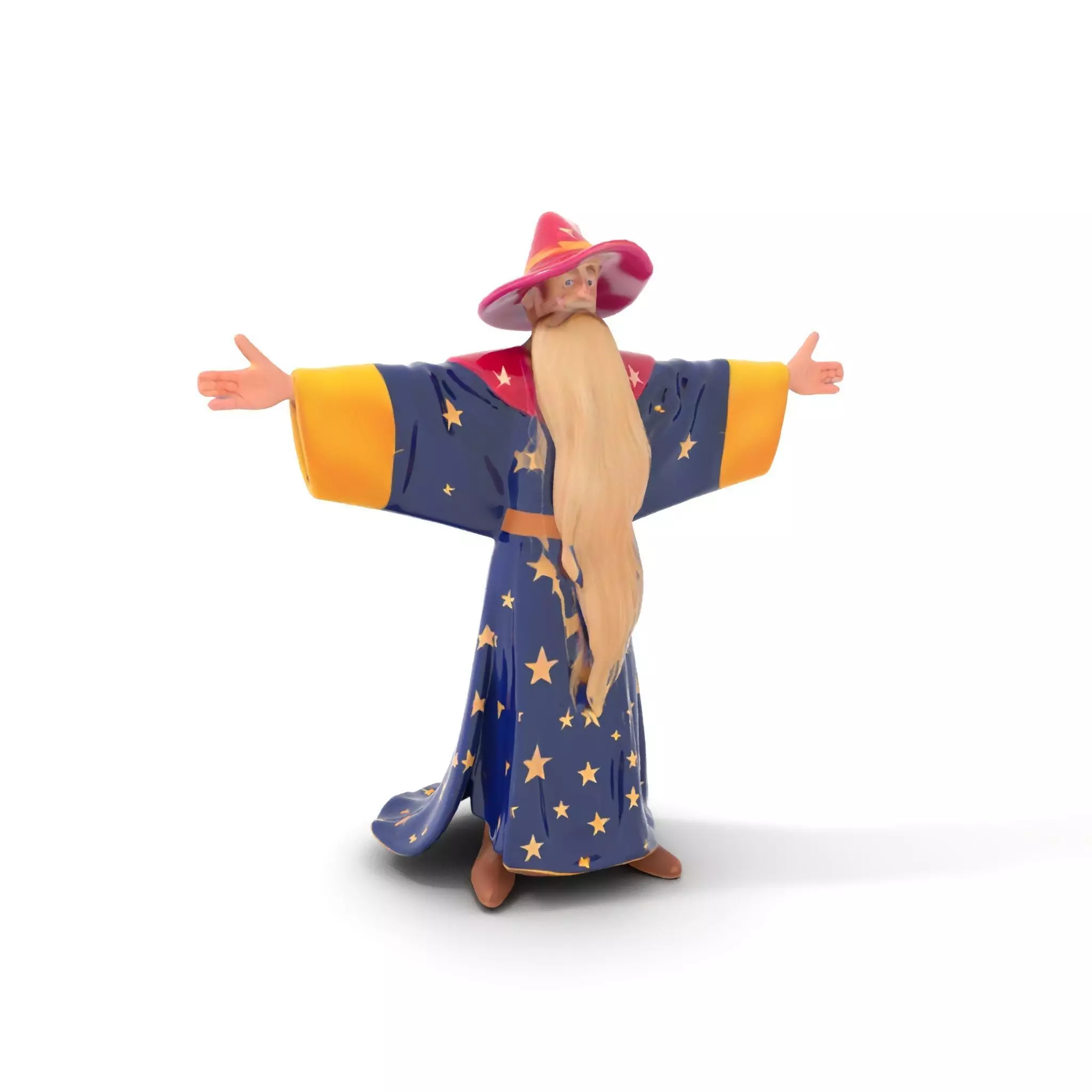 Starry Wizard model pack Low-poly 3D model_0