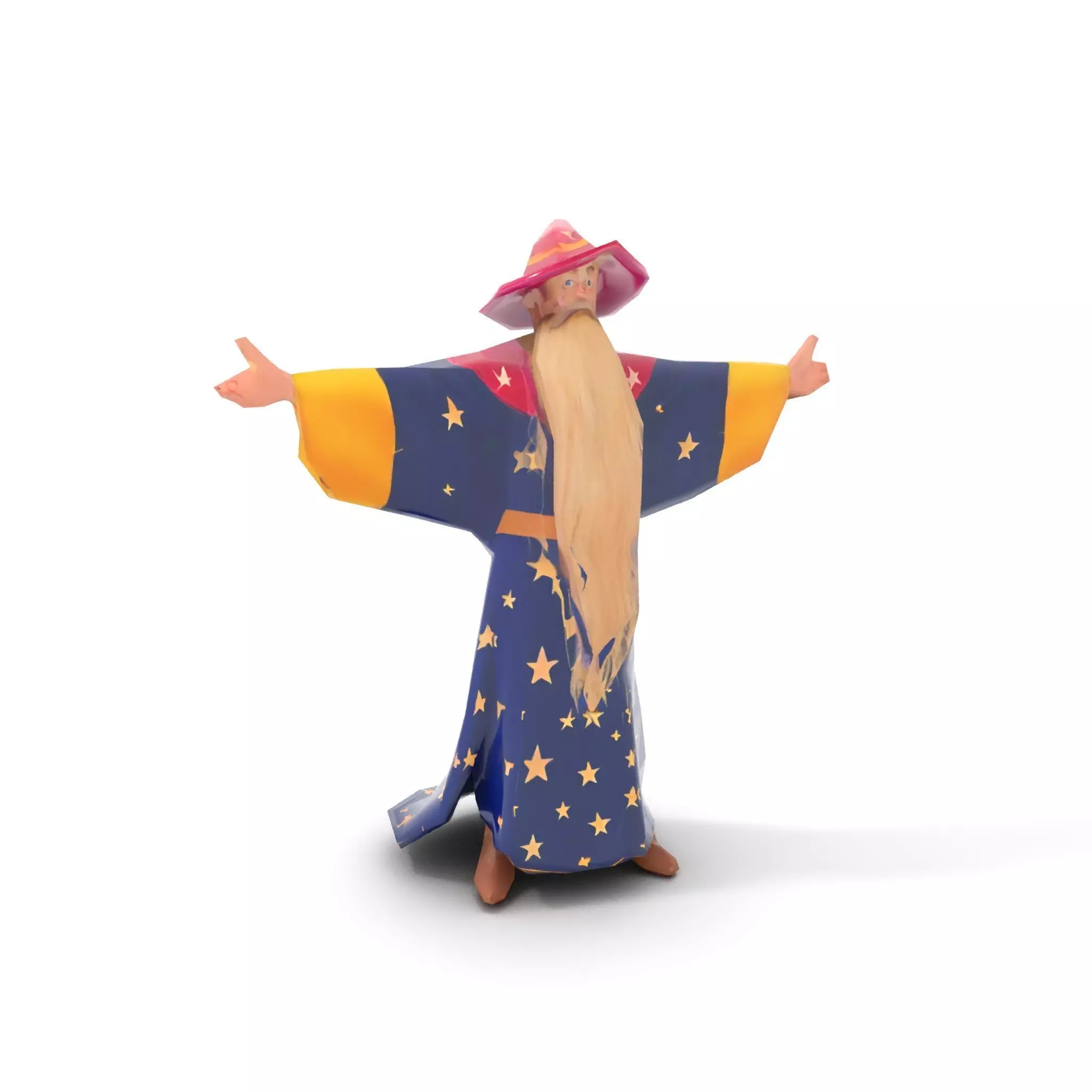 Starry Wizard model pack Low-poly 3D model_10
