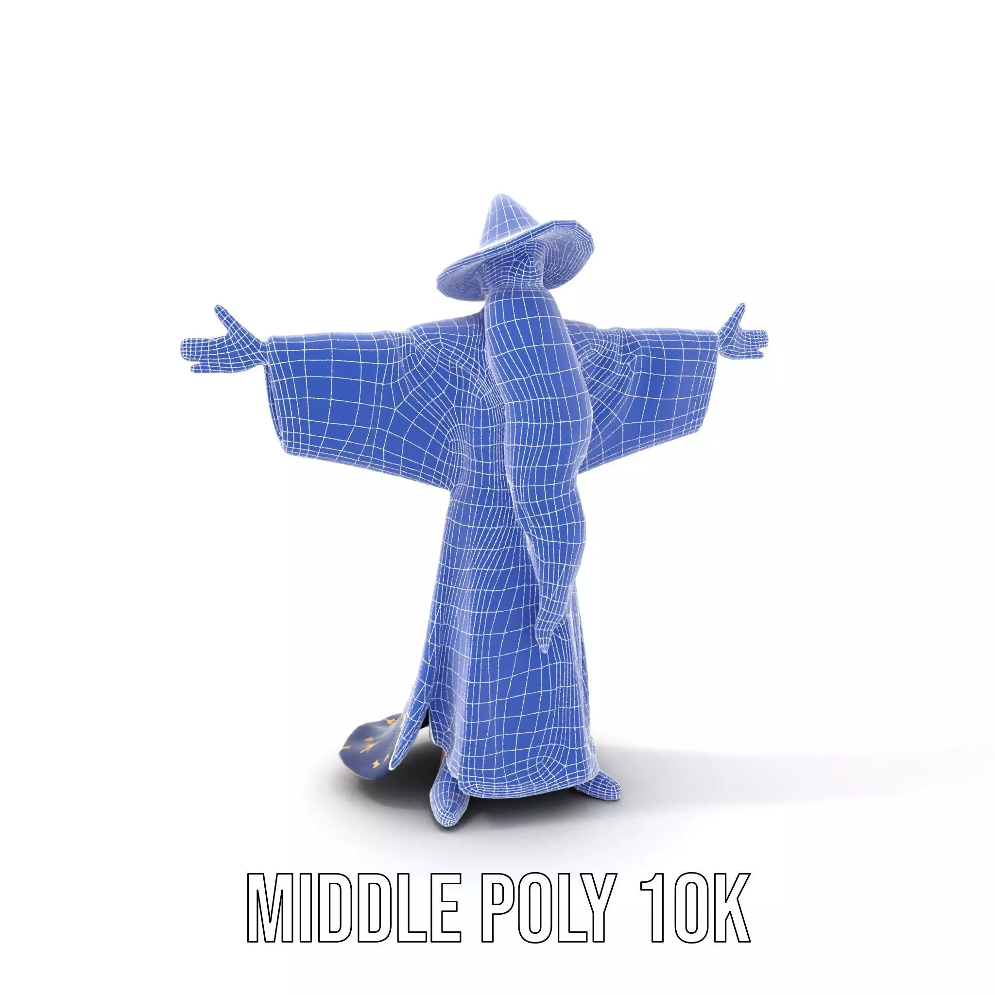 Starry Wizard model pack Low-poly 3D model_14