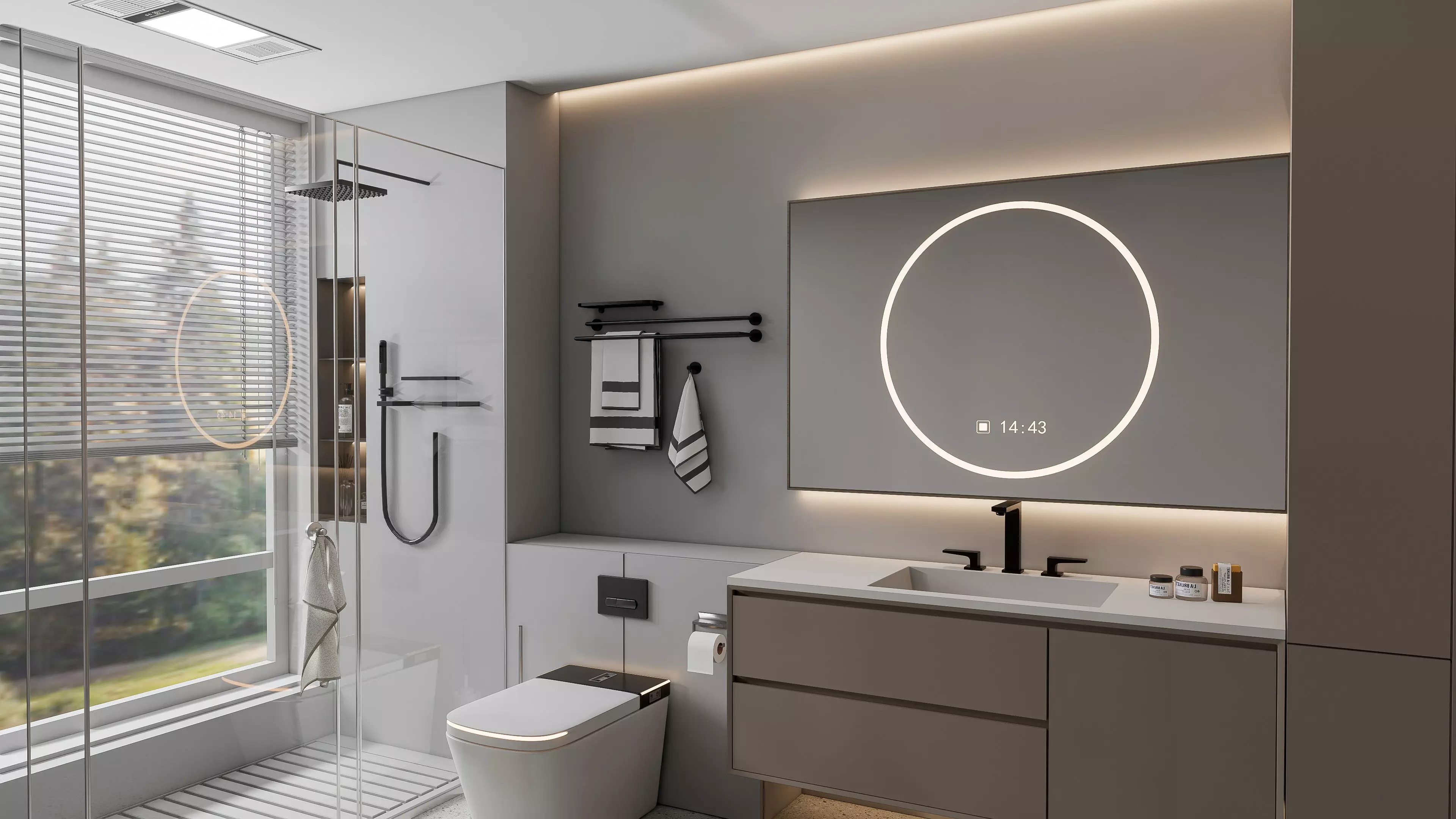 Bathroom 123 3D model_4