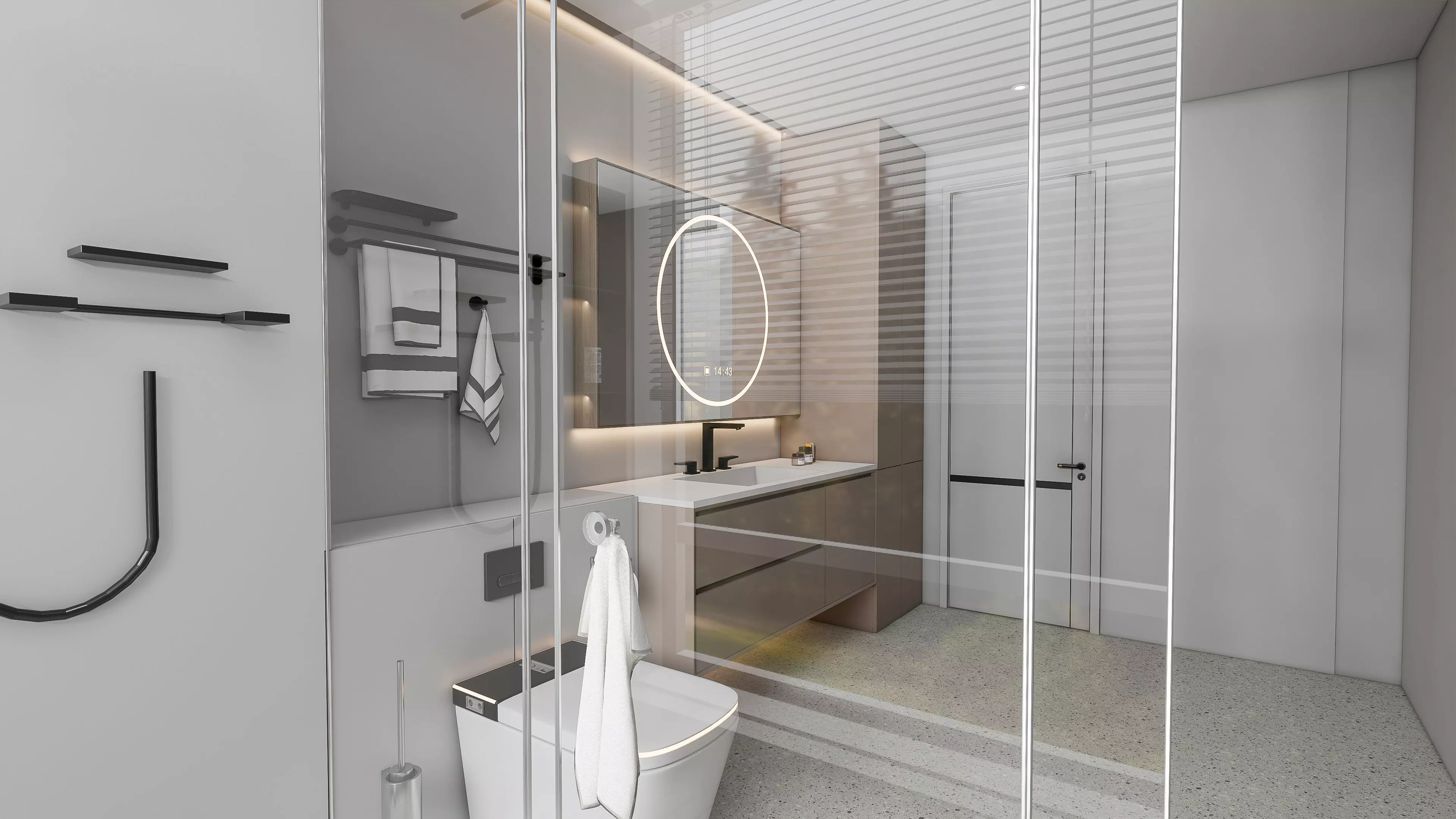 Bathroom 123 3D model_9