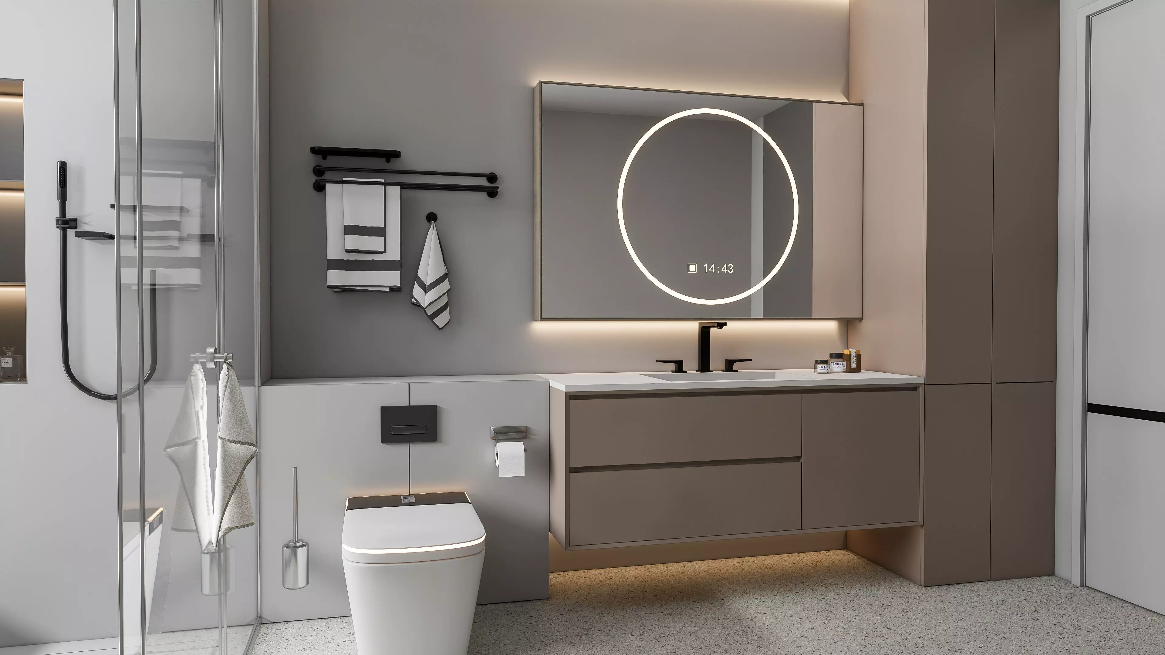 Bathroom 123 3D model_3