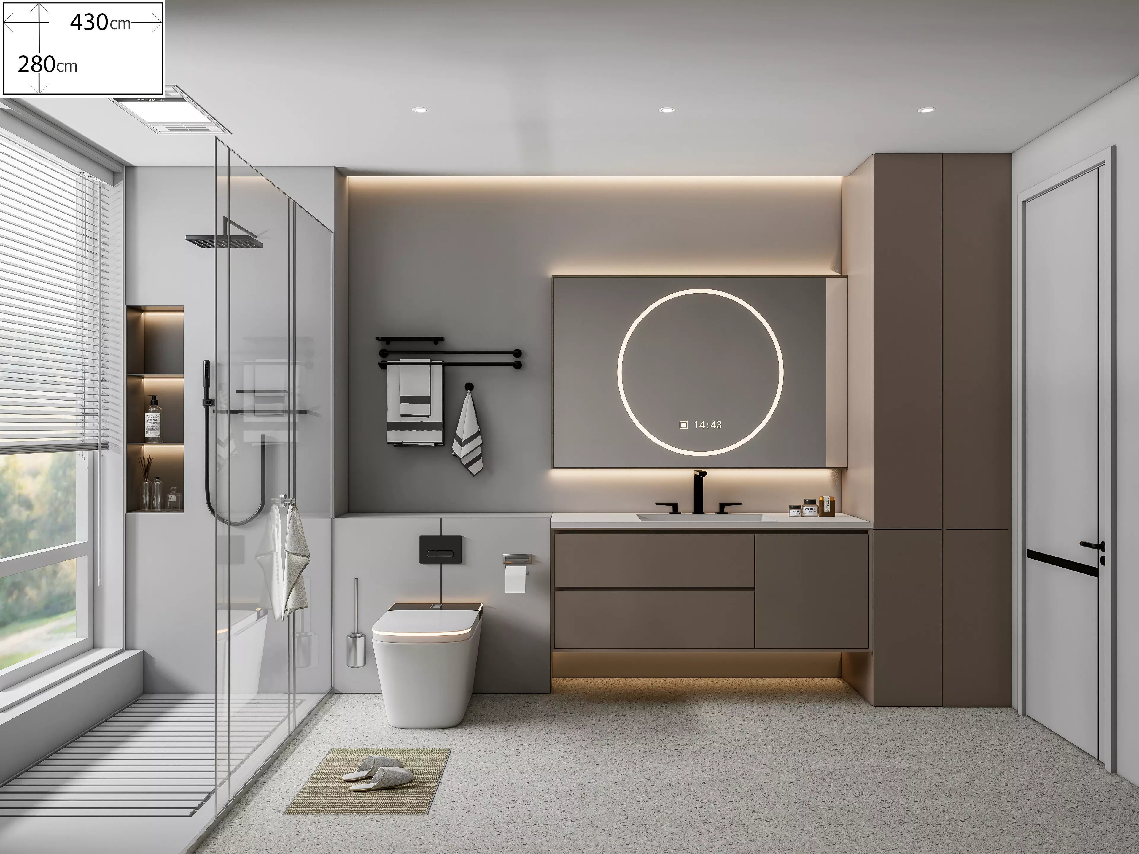 Bathroom 123 3D model_1