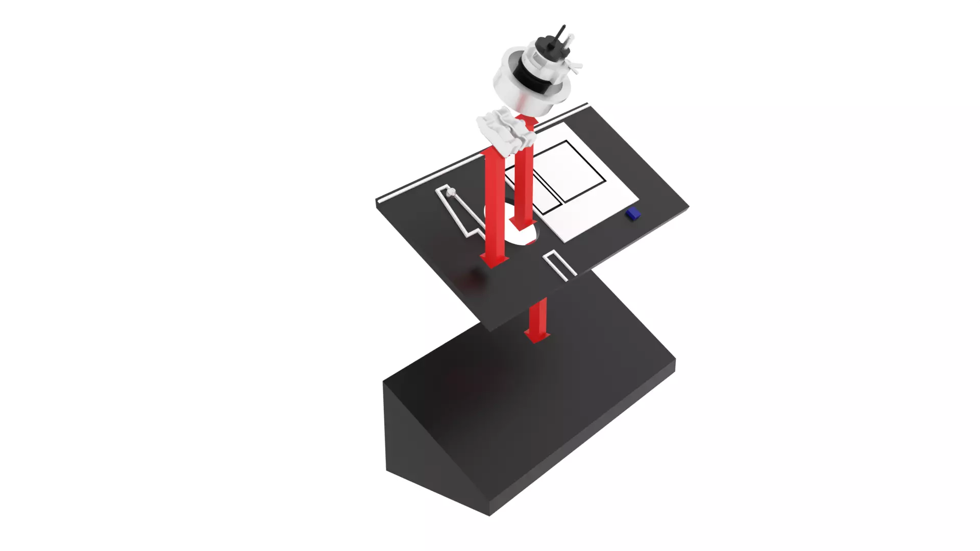 Set 2f - Death Star Kyber Installation 1-6 scale Hottoys 3D print model_33