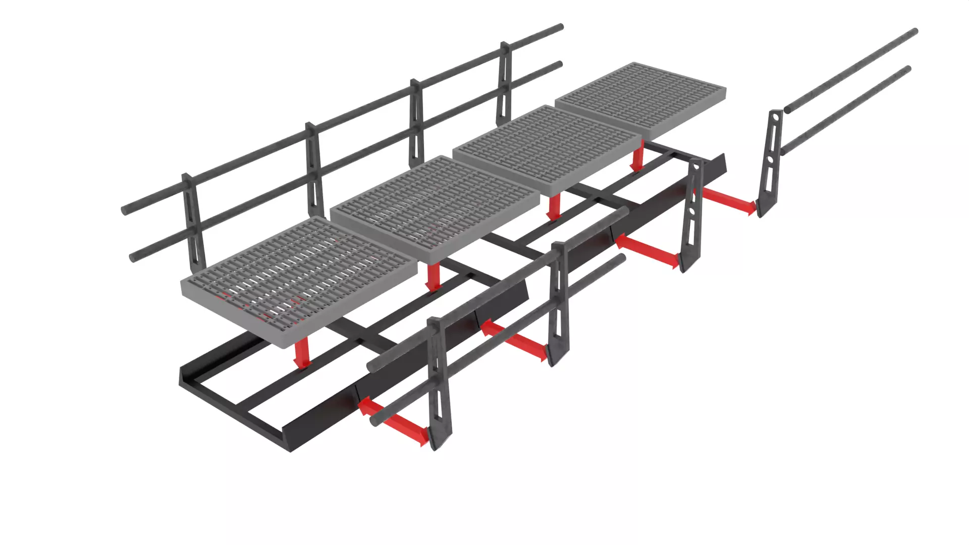 Set 2f - Death Star Kyber Installation 1-12 scale Blackseries 3D print model_21
