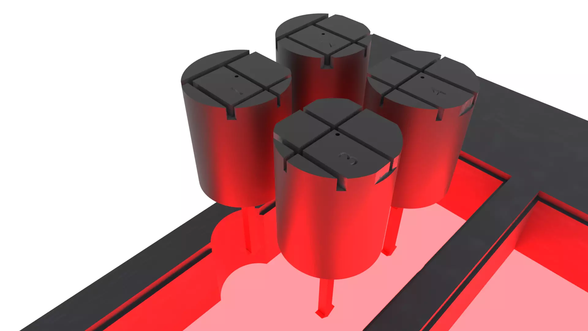 Set 2f - Death Star Kyber Installation 1-12 scale Blackseries 3D print model_27