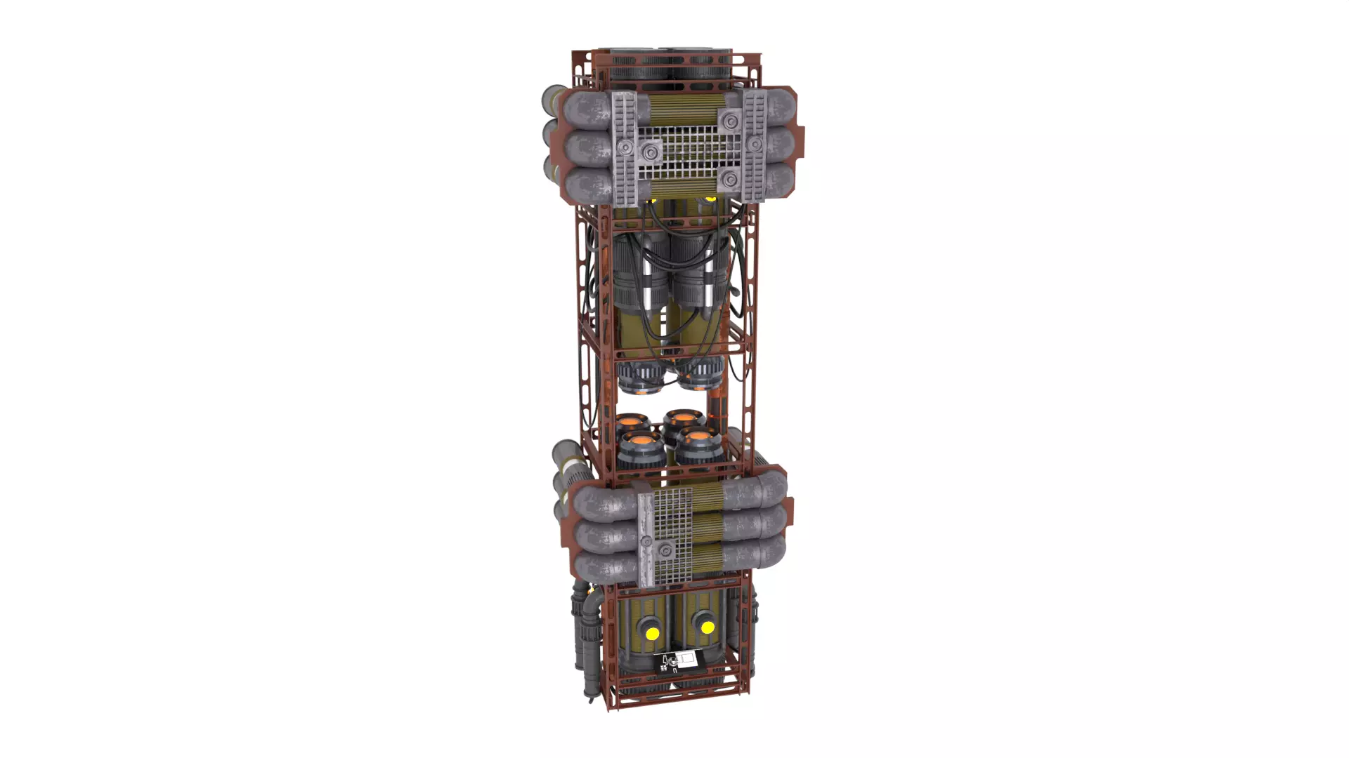 Set 2f - Death Star Kyber Installation 1-18 scale Hasbro Kenner 3D print model_39