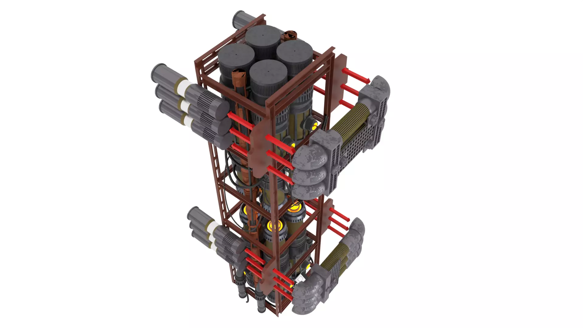 Set 2f - Death Star Kyber Installation 1-18 scale Hasbro Kenner 3D print model_40