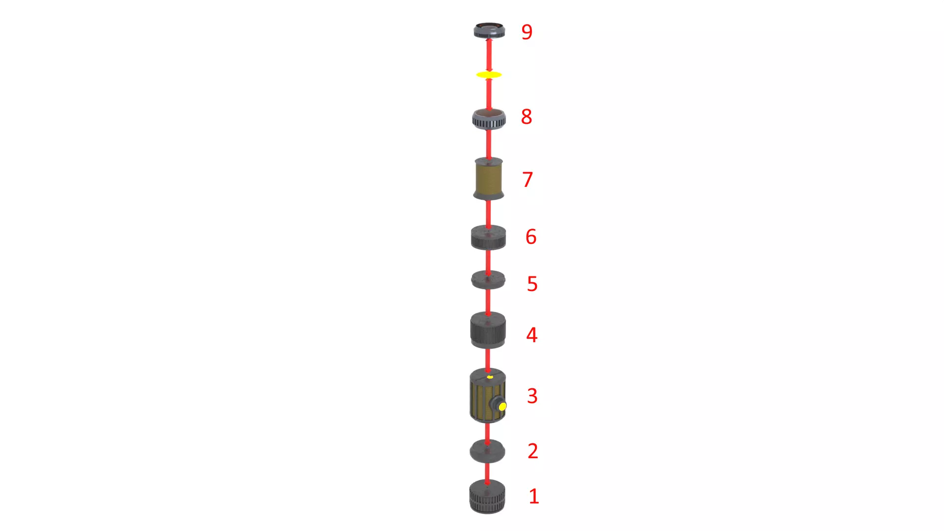 Set 2f - Death Star Kyber Installation 1-18 scale Hasbro Kenner 3D print model_57