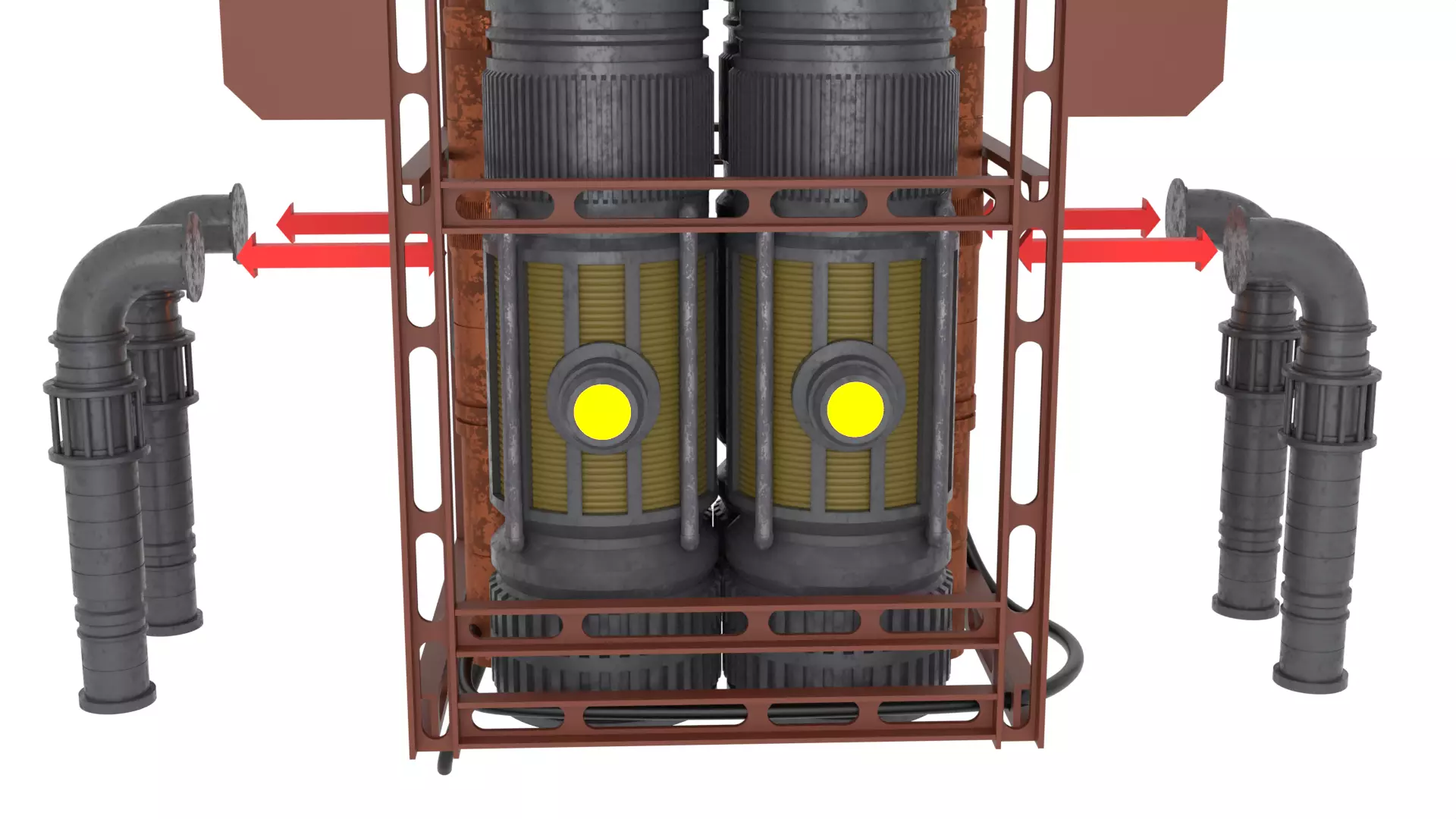 Set 2f - Death Star Kyber Installation 1-18 scale Hasbro Kenner 3D print model_45