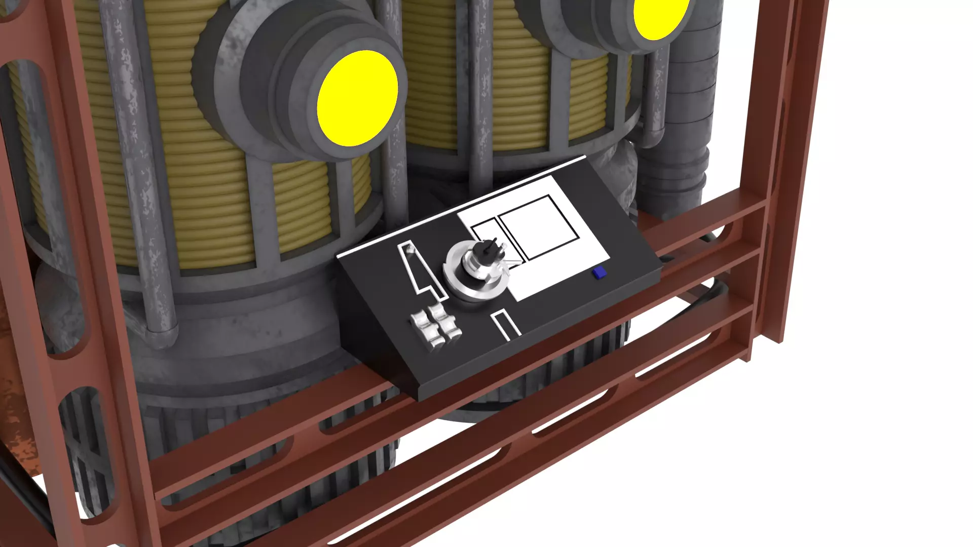 Set 2f - Death Star Kyber Installation 1-18 scale Hasbro Kenner 3D print model_43