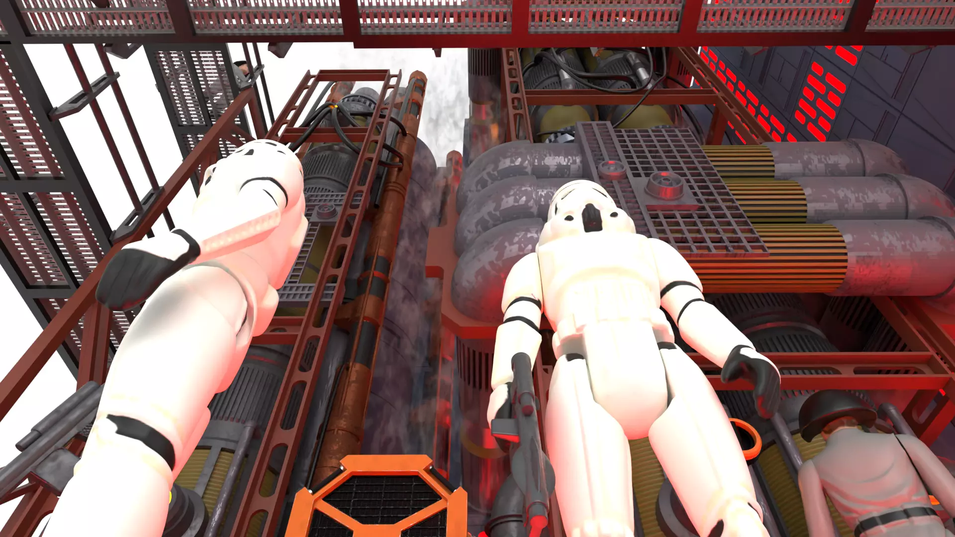 Set 2f - Death Star Kyber Installation 1-18 scale Hasbro Kenner 3D print model_18