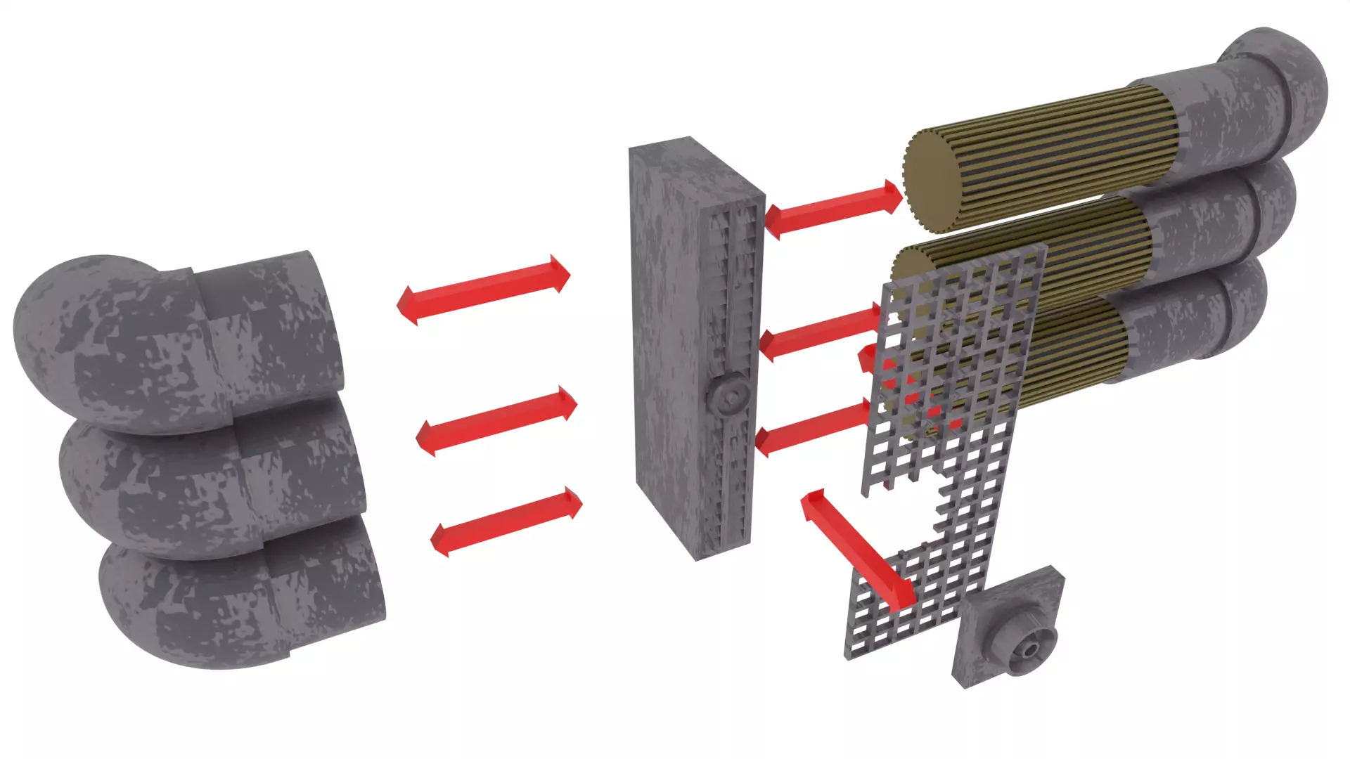 Set 2f - Death Star Kyber Installation 1-18 scale Hasbro Kenner 3D print model_42