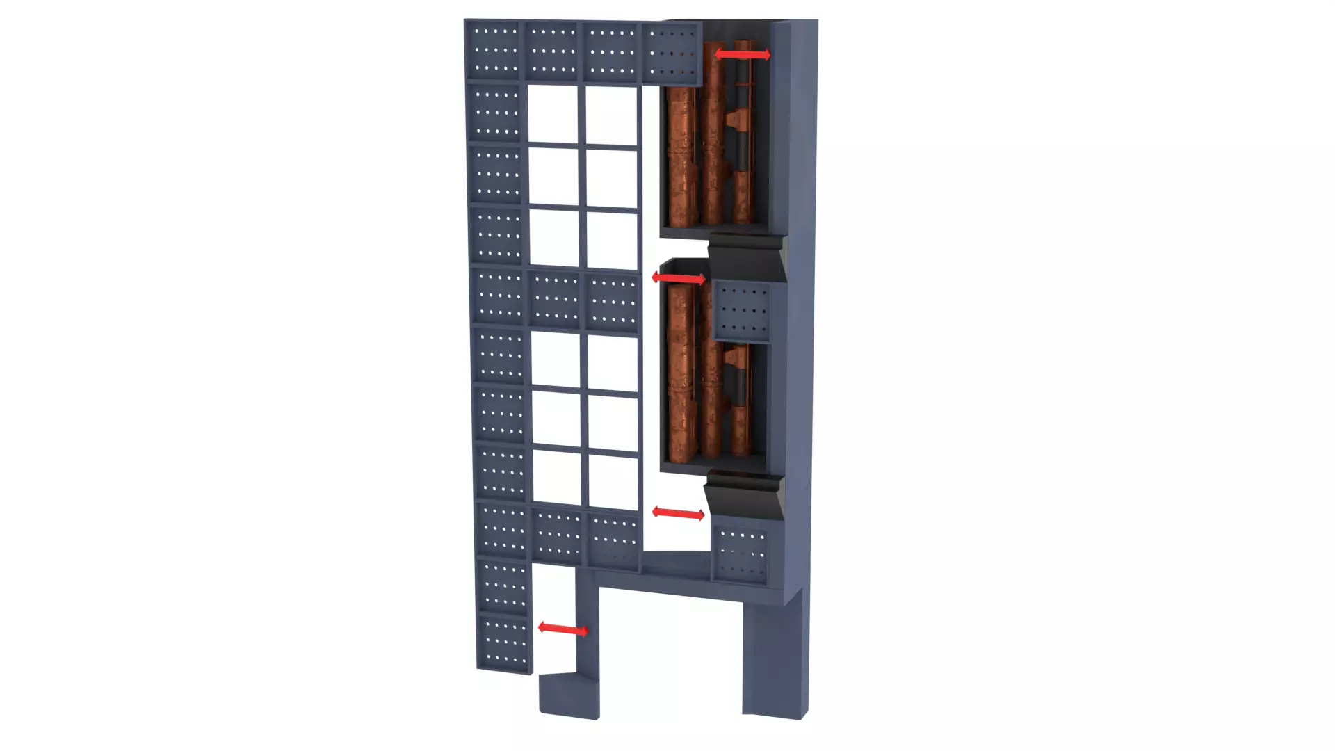 Set 2f - Death Star Kyber Installation 1-18 scale Hasbro Kenner 3D print model_61