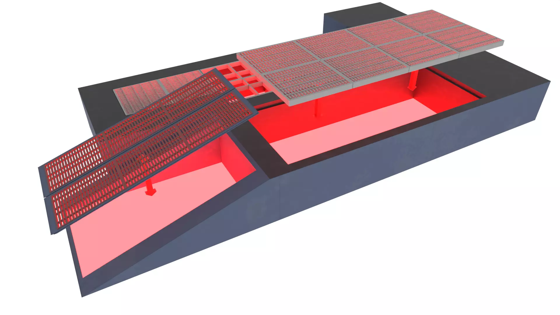 Set 2f - Death Star Kyber Installation 1-18 scale Hasbro Kenner 3D print model_36