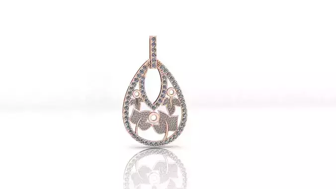 free jewelry pendant leaf pendant